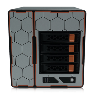 4 Bay Nvme Ssd Nas Storage Personal Cloud case Servidor Computadora B250 Cuatro ranuras para disco duro NAS Cloud Storage