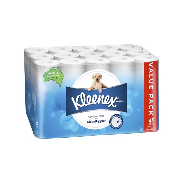 Kleenex White Facial Tissue 2-lagig 40 Gewebe/Karton 80 Schachteln/Karton