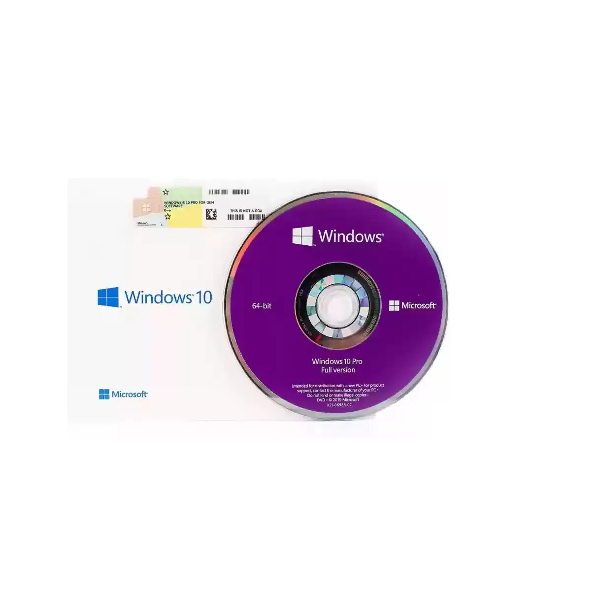 Windows 10 pro Oem Dvd Pack, téléchargement gratuit disponible