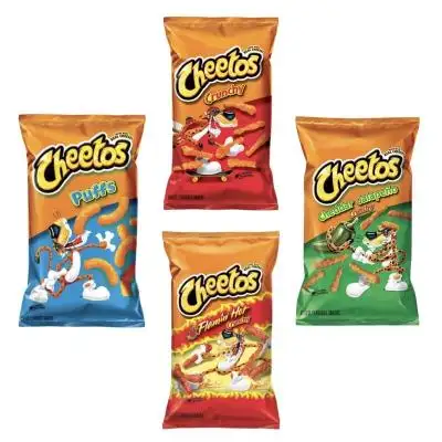 Cheetoss Chips snack 90g collations exotiques Crispy Crunchy Pick One Many Saveurs