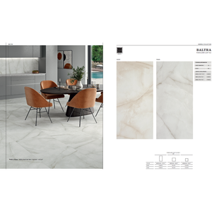 Baltra, kích thước 60x60. Satin sàn gạch sứ. Màu ngà và ngọc trai. Kích thước khác có sẵn 60x120, 120x120 và 75x75. - Product Image 1