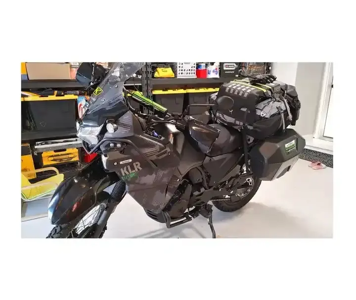원래 새로운 2022 가와사키스 표준 오토바이 KLR 650 오토바이