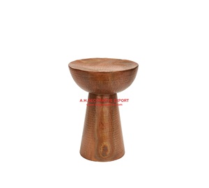 Mesa de centro doble de hierro forjado, nórdica, sala de estar, dormitorio, sofá, mesa de té multifuncional con diseño en relieve - Product Image 2