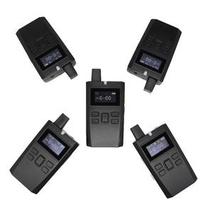 Sistema de guía de viaje digital con intercomunicador para cinco personas, sistema de guía de audio de mini bus inalámbrico para sistema de interpretación simultánea - Product Image 1