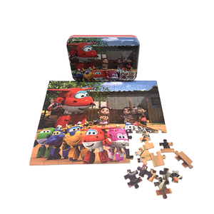 Colorful Fairy <strong>Tale</strong> Jigsaw Puzzle for Kids Portable Educational <strong>Toy</strong> for Early Imagination Development Tin Box Edition - Product Image 1