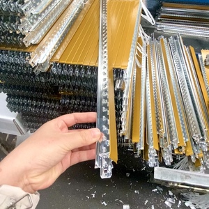 T24 T15热卖金色天花板丁字杆铝制天花板丁字网格吊顶瓷砖 - Product Image 1