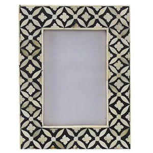 Thủ công Xương vỏ Inlay hình ảnh khung mộc mạc thủ công thiết kế hoàn hảo cổ điển trang trại dân tộc nội thất - Product Image 4