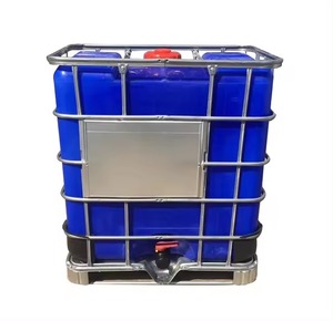 HDPEプラスチック1000L容量垂直IBC貯蔵タンク新しい中古状態ポンプ圧力容器コア家庭用農場建設 - Product Image 6