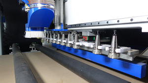 ZICAR alta precisión CR1325ATC carpintería madera muebles multifunción CNC máquina enrutadora para madera plástico