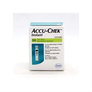トップAccu ChekNstantストリップ50sグルコメーターテスト糖尿病ストリップ