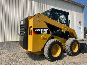 中古猫236Dステアローダー6トン定格荷重フロントトラックタイプMoog油圧ポンプエンジンバケット建設機械 - Product Image 5