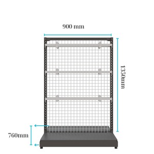 رف معدني حديث مزدوج الوجهين من ADONG A10 لسوبر ماركت AC رف عرض OEM/ODM حل تخزين التجزئة - Product Image 3