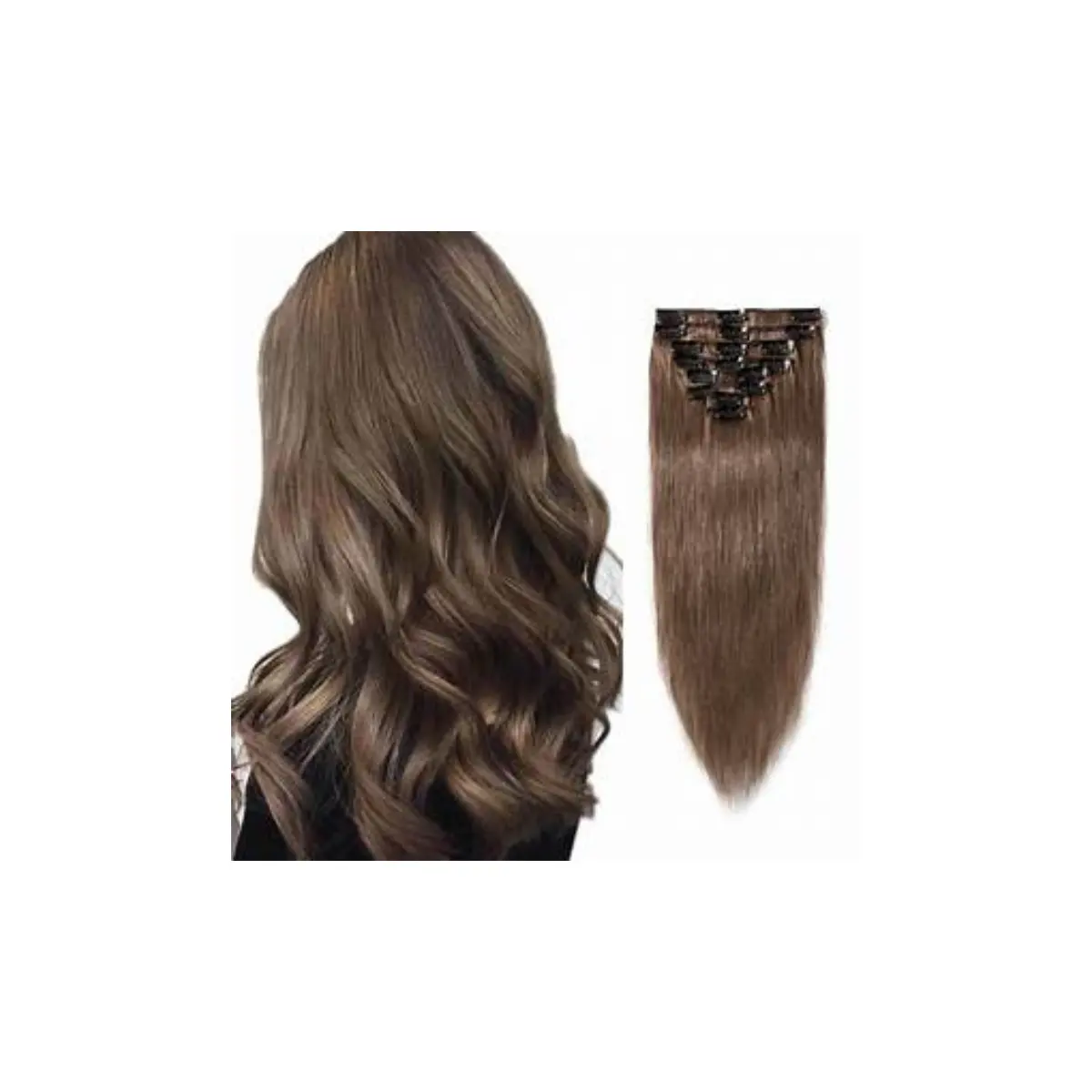 Peluca de pelo con cutículas, extensiones de pelo, pelucas frontales de encaje completo para mujeres marrones, belleza de pelo a la moda