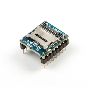 Мини SD-карта MP3 звуковой модуль PIC для Arduino WTV020-SD-16P Совместимые Аудио и голосовые модули управления - Product Image 4