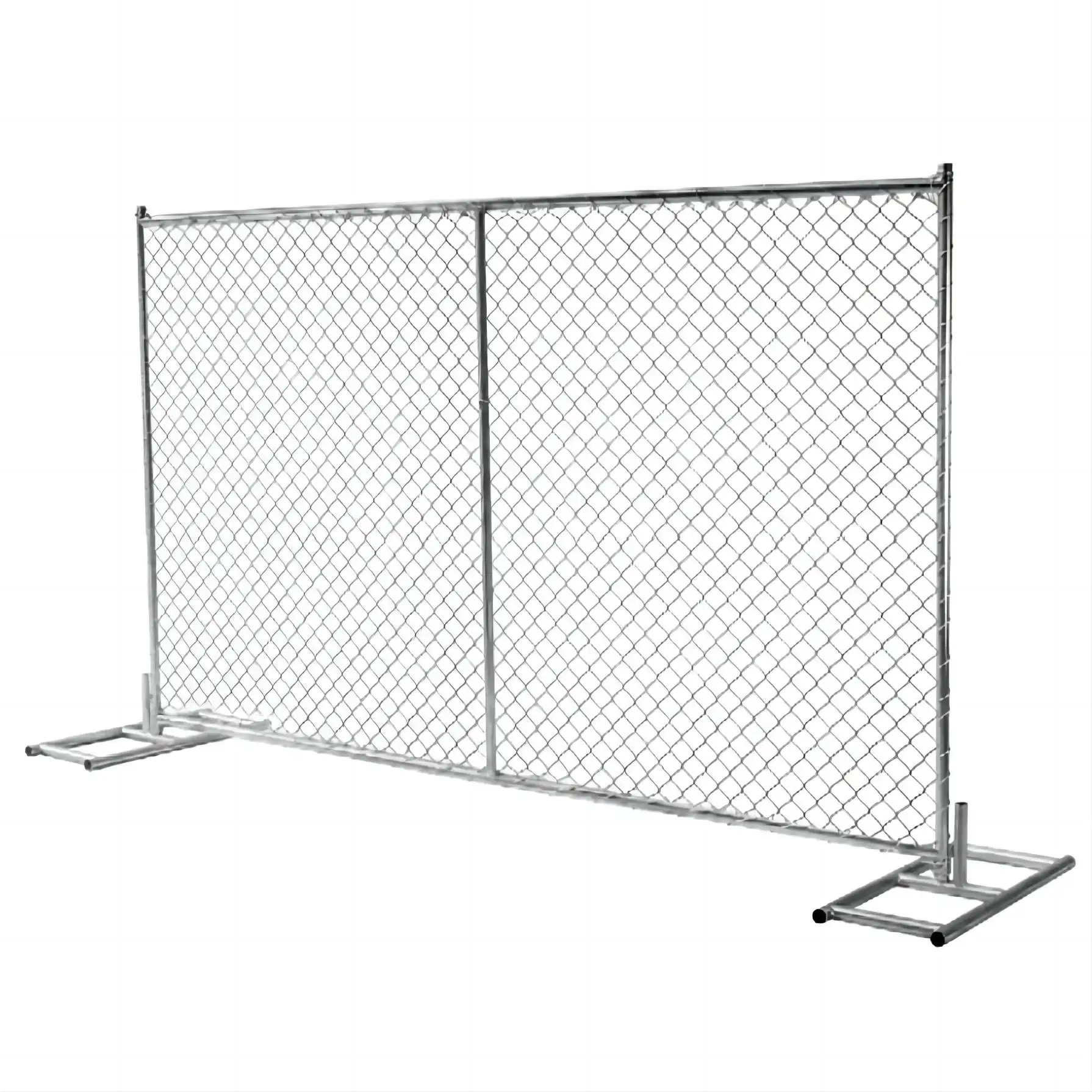 Heavy duty zincato collegamento a catena temporanea recinzione temporanea recinzione impermeabile america collegamento a catena recinzione per parco giochi