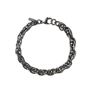 Phong cách Titan người đàn ông kiềm chế Chuỗi vòng đeo tay cho thời trang tối giản những người yêu thích liên kết thiết kế Titan Vòng đeo tay Titan chuỗi - Product Image 6