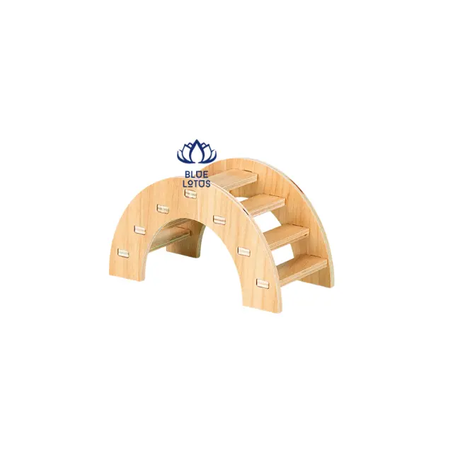 Maison en bois pour Hamster jouets pour animaux de compagnie Vietnam jouets Hamster pin arbre jouer Hamster maison jeu en bois