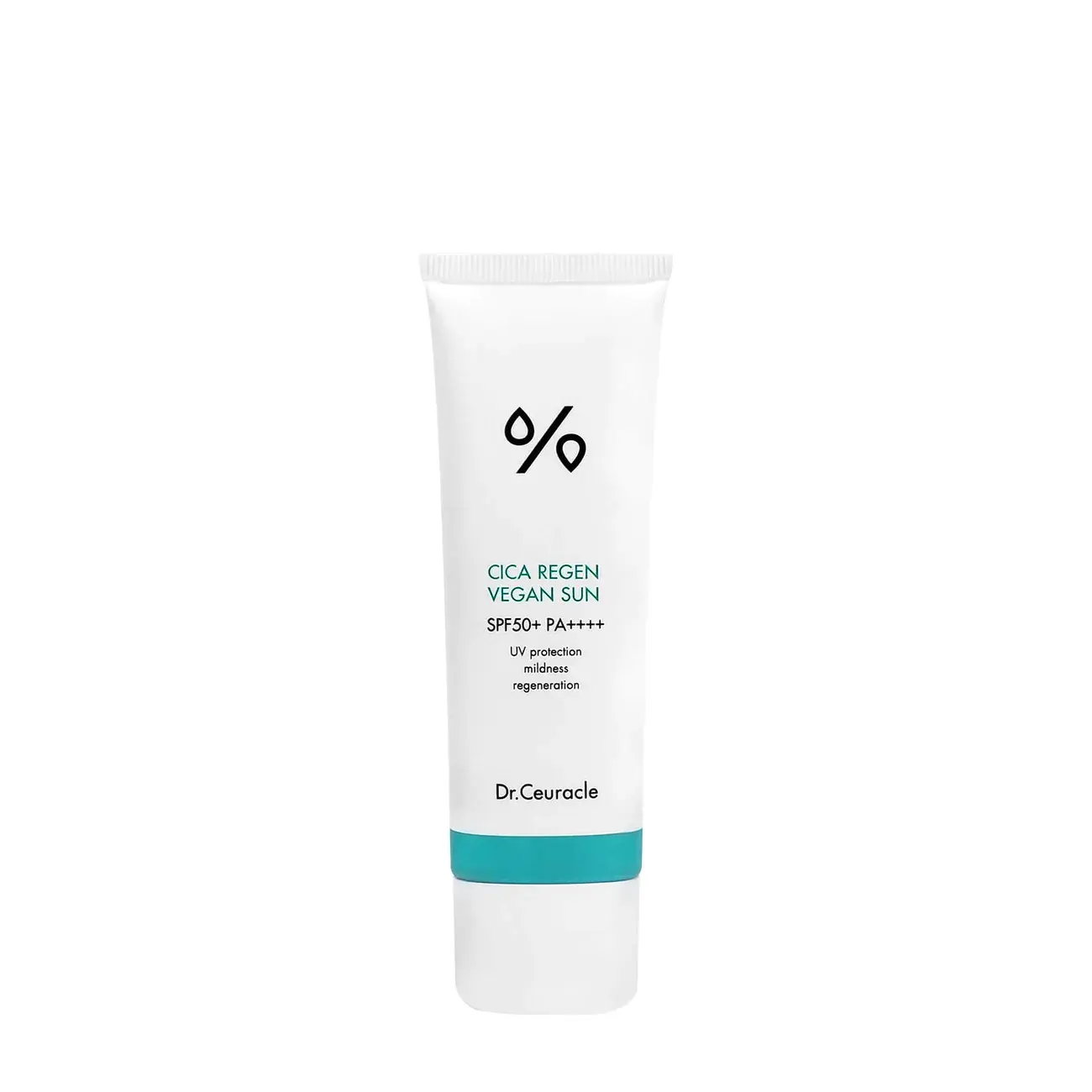 Crema bloqueadora solar coreana K Beauty Cuidado de la piel al por mayor Dr. Ceuracle Cica Regen Vegan Sun SPF50 +,PA ++++ 50ml