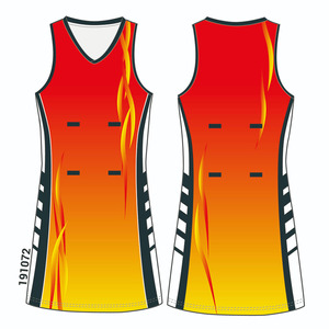 Netball Uniformen Günstige Sublimierte Netball Uniform Feine Qualität Vom Hersteller Einzigartige Design-NBLU-0025D