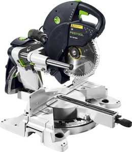 完全に組み立てられた品質KS120デュアルコンパウンドスライディングマイターソーアウトT-LOC CT48集塵機パッケージ