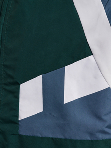 Custom Color Blocked Tracksuit Cut and Sew Men Windbreaker Zipper Jacket and Jogger Set Patchwork Track Nylon Tracksuit for Men