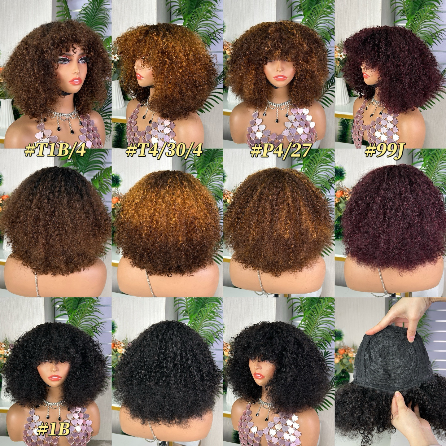 différentes couleurs