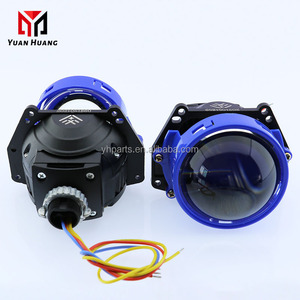 E10 yeni lossless kayıpsız bi led mercek araba led ışıkları evrensel 3 inç 6000K yüksek düşük işın led far 12V bi led projektör - Product Image 2