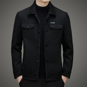 Best Quality Top Selling Men's Thick Casual Coat Spring and Autumn Jacket Men 2025 New Middle Aged Dad Wear Trend