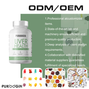 OEM Artichoke ekstrak susu suplemen Thistle Dandelion akar kunyit Berberine kesehatan hati vitmie D kapsul dukungan - Product Image 5