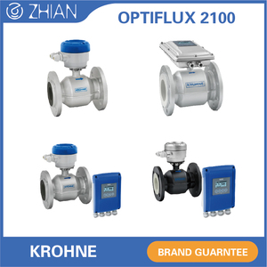 מד זרימה אלקטרומגנטית krohne מטר זרימה מגנטית dn32 מ "מ אופטיפולוx2100 חיישן זרימה אלקטרומגנטית