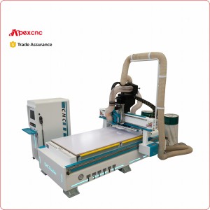 1325 Linearer Preis Auto Tool Change CNC-Fräser Holztür Möbels chränke Einzel-Servomotor DSP-Steuerungs system Vakuum tisch - Product Image 1
