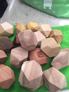 Tumi Ishi Wooden Rock Stackers - Natural Sensory Balance Blocks, Eco-Friendly Play &amp; Decor, Durable, Vietnam Wholesale