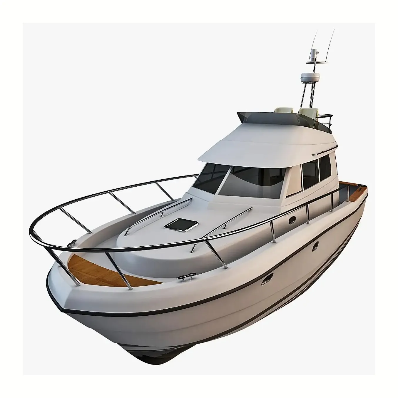 Yacht in fibra di vetro barca veloce da 55 piedi realizzato in germania