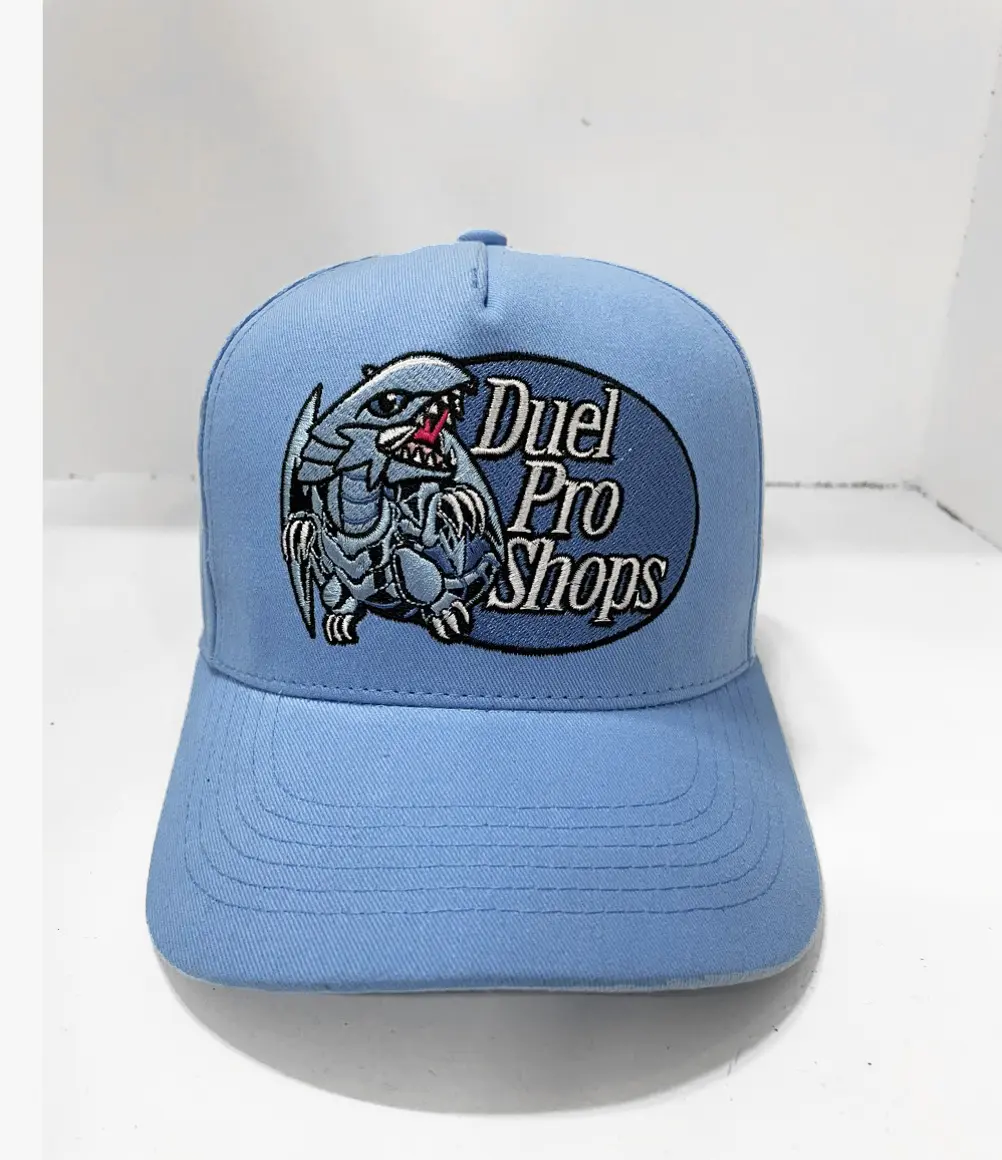 Cute Tag Blue Hats Wholesale Cheap High Profile Dad Hats Attractive Embroidery Custom Logo Baseball Hats Adult Sport Cap Gorras