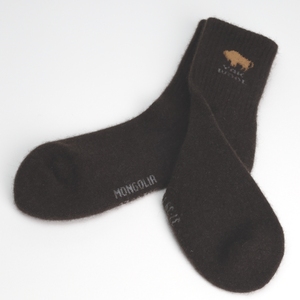 Premium 100% saf moğol <span class=keywords><strong>Yak</strong></span> yün çorap Ultra yumuşak sıcak nefes ayak bileği uzunluğu kaymaz özelliği renkli Logo tasarım - Product Image 4
