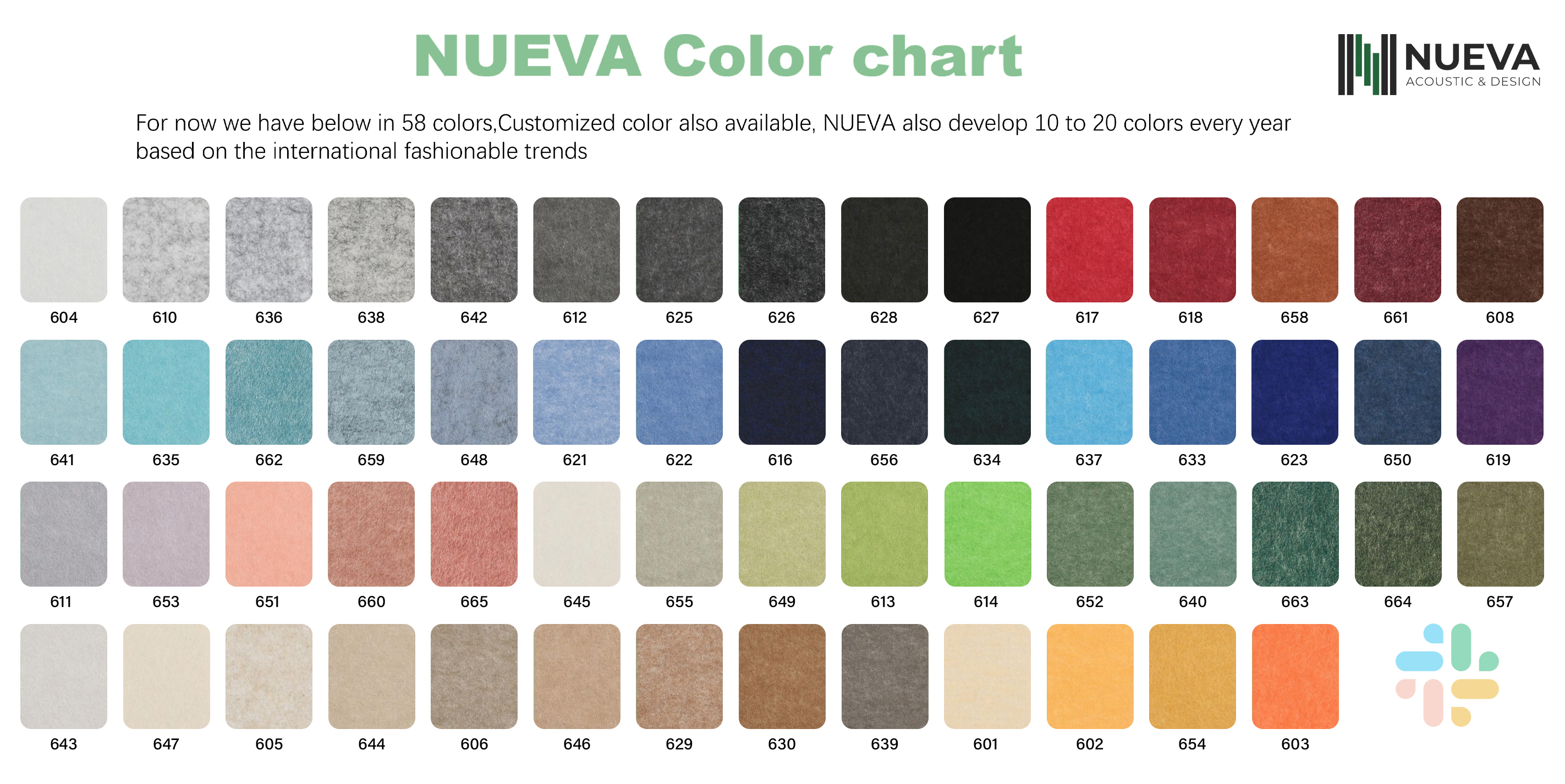 58 Colors