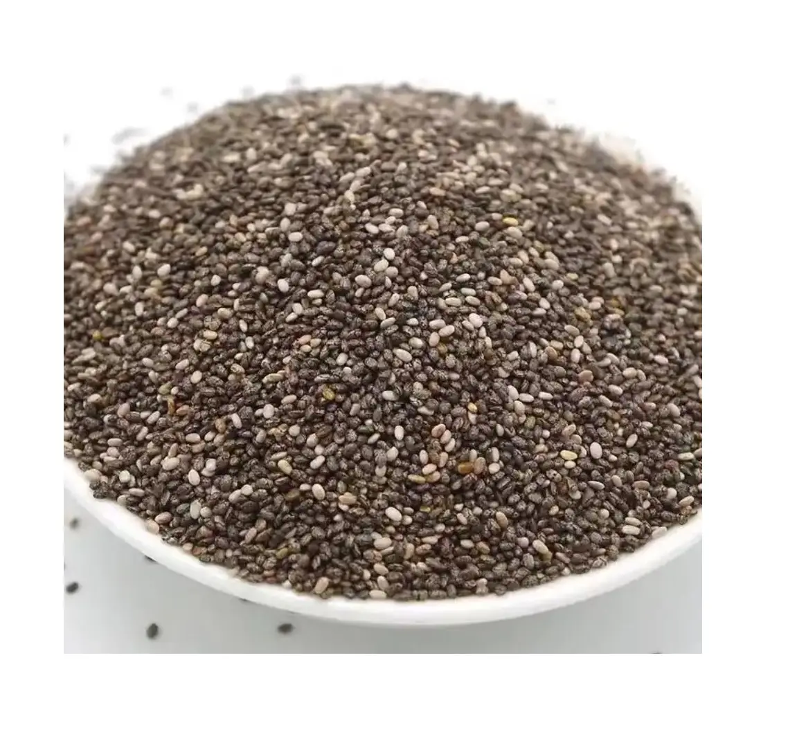 New Crop 2024 Chia Seed Salvia Hispanica Bueno para altamente nutritivo Puede apoyar la pérdida de peso