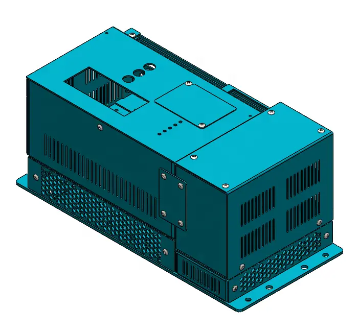 Kontrol Koneksi Kotak AVR Pengontrol CNC 1 Pertukaran 1 Lembar Garansi Penutup Logam Penutup Elektronik