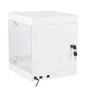 Hộp trưng bày đồ chơi xoay trong suốt có khóa, làm bằng <span class=keywords><strong>acrylic</strong></span>, tích hợp đèn LED - Product Image 2