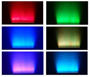 IP65 su geçirmez 36X3W RGB LED duvar 1 DJ ışığı yıkayıcı ışık sahne