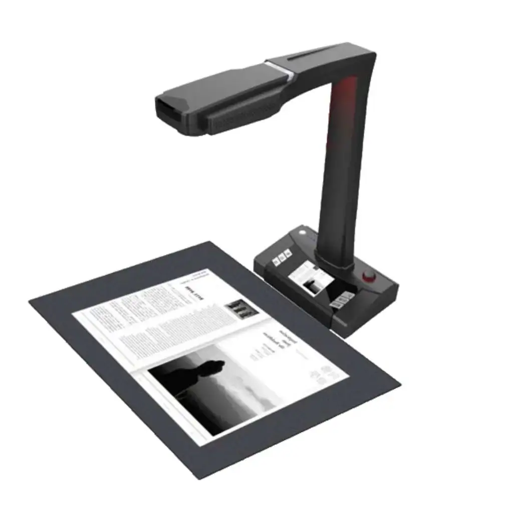 Berceau de livre pour les frais généraux avec scanner de livre automatique OCR 18mp scanner ocr caméra de document a2