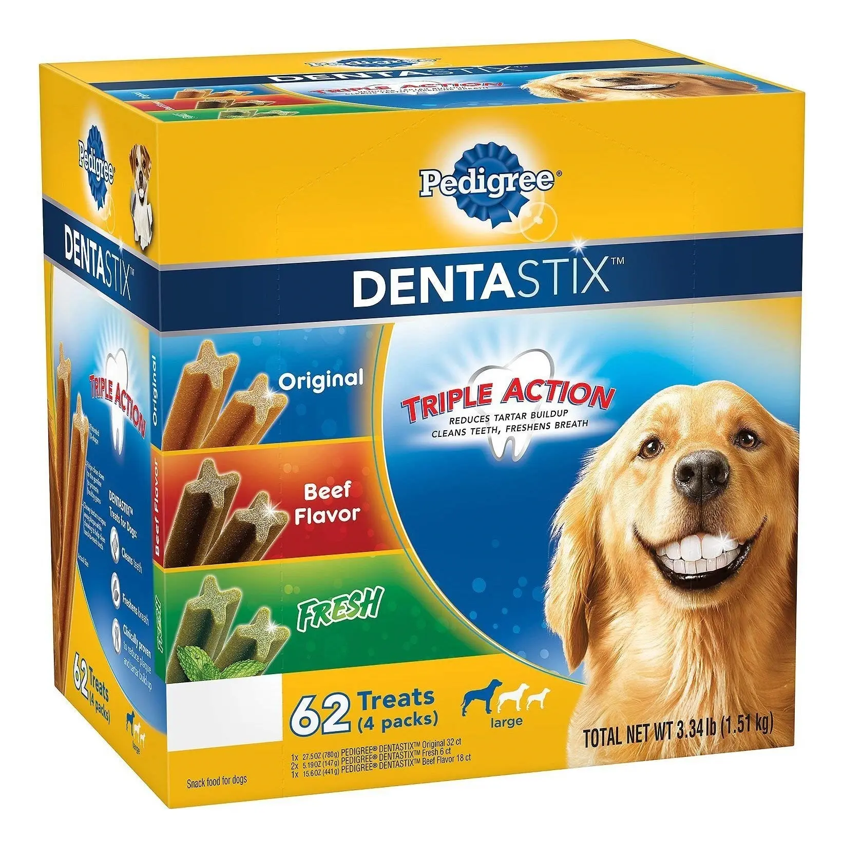 Pedigree Dentastix igiene orale quotidiana per cani di taglia media