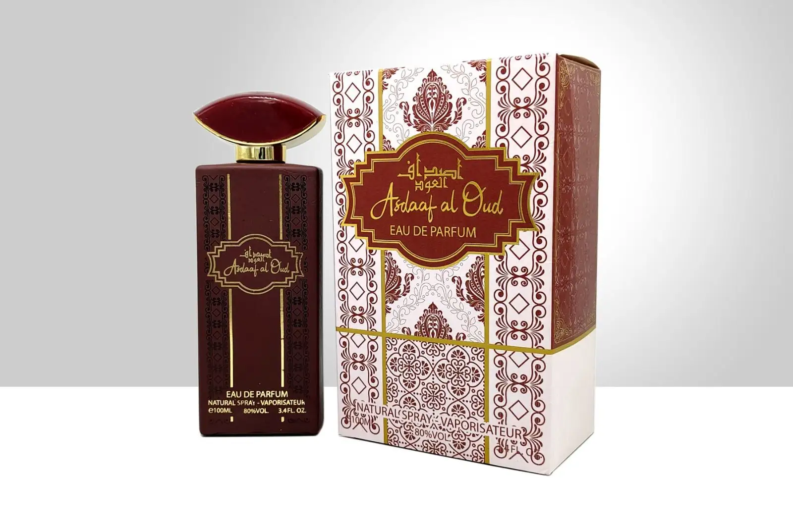 Nouveau Parfum ASDAAF AL OUD 100ml Parfum Vente directe Parfum d'exportation
