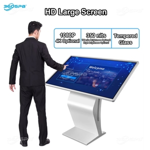 360SPB 32-Zoll-K-Form Touchscreen-Kiosk Wifi LCD-Touchscreen-Kioske Boden stehende Digital Signage und Display - Product Image 3