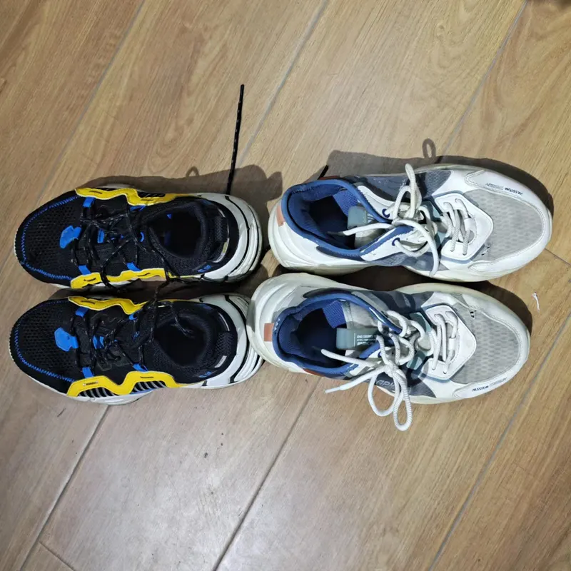 Botas de fútbol para correr de segunda mano para hombre, zapatos de baloncesto de segunda mano, originales importados de marca