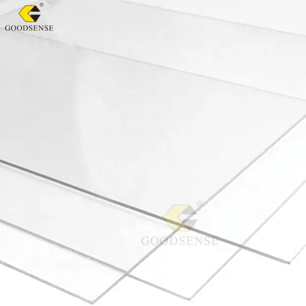 Поставщик поликарбонатных листов Goodsense, прозрачная прочная прозрачная высокопрочная пластиковая доска для лазерной резки