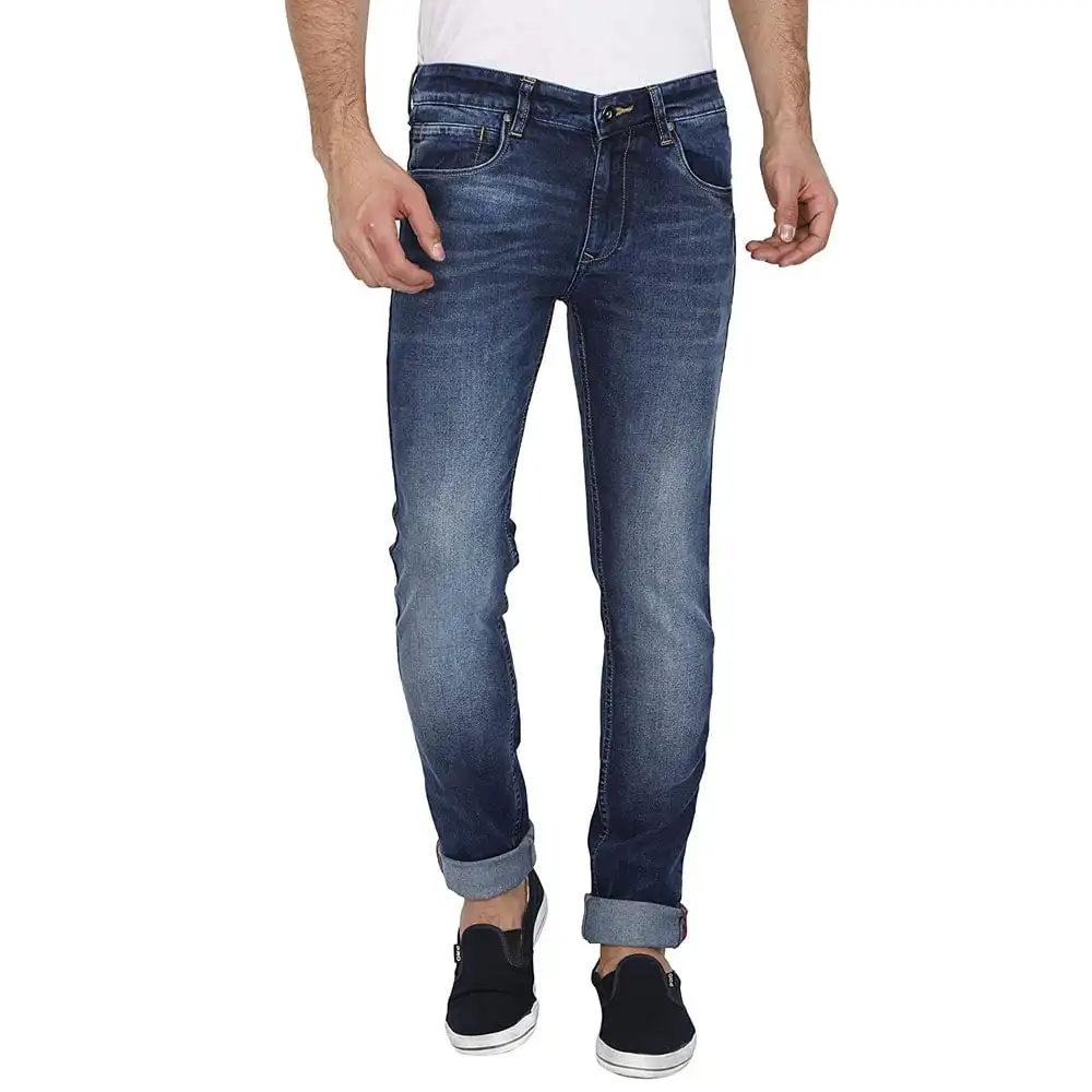 Calça jeans de denim personalizada, venda no atacado de preço de alta qualidade, orientada personalizada, casual, item moderno para homens de bangladdeja