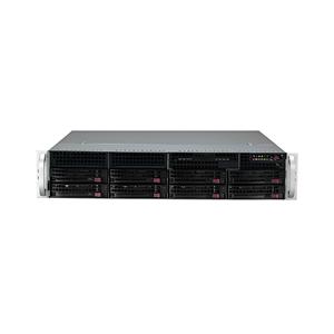 Single Socket Server SYS-521E-WR 2U Rack 2TB Ddr5 Ecc Ram Gpu Netzwerks erver mit zwei 1Gbe Lan Ports Intensive Aufgaben