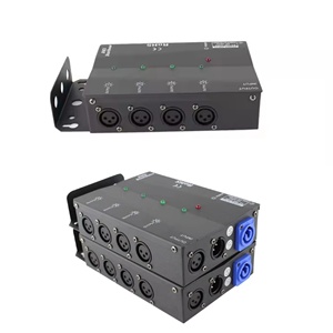 8DXH DMX-Verteiler DMX512-Controller beleuchtet Konsolen dimmer zum Verteilen von DMX-Bühnen geräten und Licht phasen aufführungen - Product Image 4