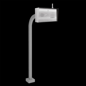 4G Audio Intercom Zugangs kontrolle Schwanenhals Pole Mount Tastatur PIN Code WLAN-Zugang für die Heim automation von Schiebe toren - Product Image 1